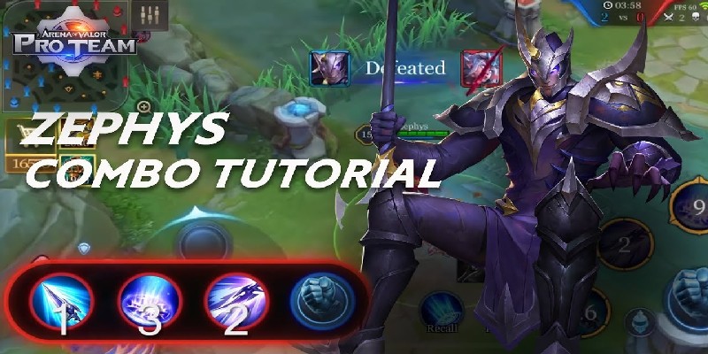 Tướng Zephys 1 combo 1 mạng