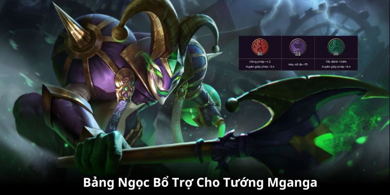 Bảng ngọc bổ trợ cho Mganga